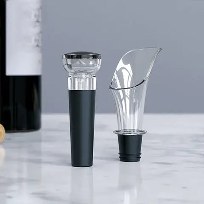 Abridor de Vinho com Suporte para Mesa - Saca Rolhas Elétrico