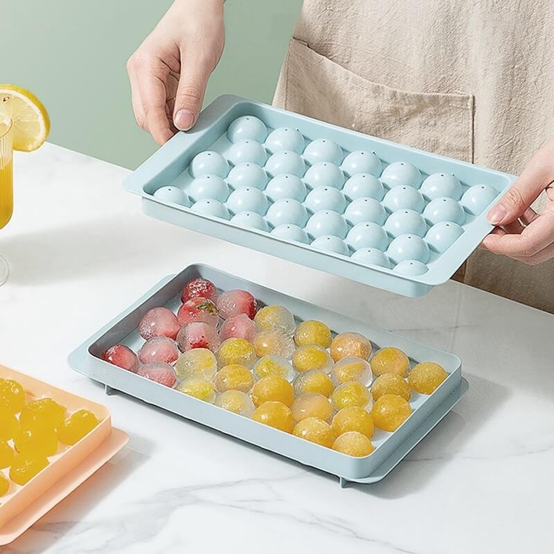 Bandeja de Gelo para Fazer Mini Bolas De Gelo - Mold Ball